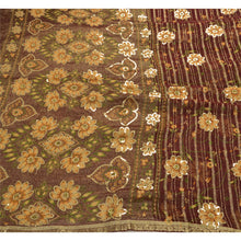 Load image into Gallery viewer, Vintage Saree 100% Pure Cotton Embroidered Woven Fabric Premium Ethnic Sari
