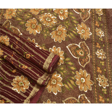 Load image into Gallery viewer, Vintage Saree 100% Pure Cotton Embroidered Woven Fabric Premium Ethnic Sari

