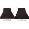 Sanskriti Vintage Black Indian Saree Blend Georgette Hand Beaded Sustainable Fabric Premium Sari