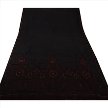 Load image into Gallery viewer, Sanskriti Vintage Saree 100% Pure Silk Hand Beaded Fabric Glass Ethnic Sari
