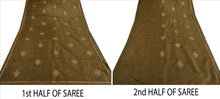 Load image into Gallery viewer, Sanskriti Vintage Indian Saree Art Silk Embroidered Woven Craft Fabric Sari
