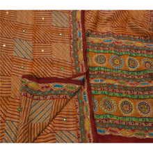 Load image into Gallery viewer, Ethnic Saree Pure Crepe Silk Embroidered Fabric Premium Sari
