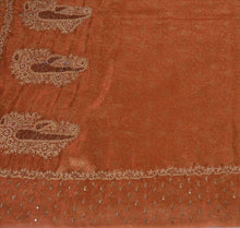 Load image into Gallery viewer, Antique Vintage Indian Saree Tissue Hand Embroidery Woven Craft Fabric Sari
