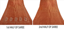 Load image into Gallery viewer, Antique Vintage Indian Saree Tissue Hand Embroidery Woven Craft Fabric Sari
