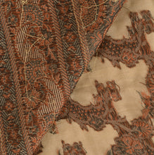 Load image into Gallery viewer, Sanskriti Vintage Indian Saree Art Silk Hand Beaded Woven Craft Fabric Sari
