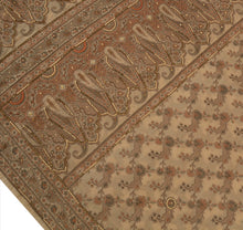 Load image into Gallery viewer, Sanskriti Vintage Indian Saree Art Silk Hand Beaded Woven Craft Fabric Sari
