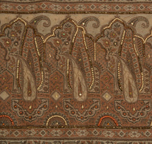 Load image into Gallery viewer, Sanskriti Vintage Indian Saree Art Silk Hand Beaded Woven Craft Fabric Sari
