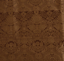 Load image into Gallery viewer, Sanskriti Vintage Indian Saree Art Silk Woven Brown Craft Fabric Cultural Sari
