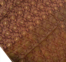 Load image into Gallery viewer, Vintage Indian Saree 100% Pure Organza Silk Hand Beaded Woven Fabric Ethnic Sari

