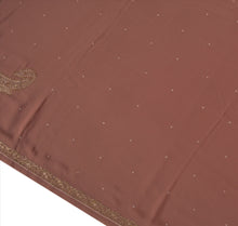 Load image into Gallery viewer, Sanskriti Vintage Indian Saree Art Silk Hand Beaded Craft Fabric Ethnic Sari

