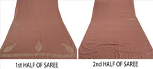 Load image into Gallery viewer, Sanskriti Vintage Indian Saree Art Silk Hand Beaded Craft Fabric Ethnic Sari
