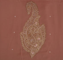 Load image into Gallery viewer, Sanskriti Vintage Indian Saree Art Silk Hand Beaded Craft Fabric Ethnic Sari
