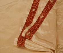 Load image into Gallery viewer, Sanskriti Antique Vintage Indian Saree Art Silk Hand Beaded Craft Fabric Sari
