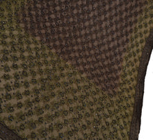 Load image into Gallery viewer, Antique Vintage Indian Saree Net Mesh Hand Embroidery Woven Craft Fabric Sari
