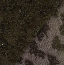 Load image into Gallery viewer, Antique Vintage Indian Saree Net Mesh Hand Embroidery Woven Craft Fabric Sari

