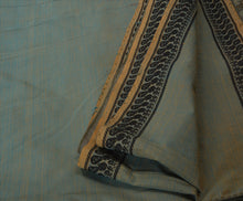 Load image into Gallery viewer, Sanskriti Vintage Indian Saree Art Silk Woven Green Craft Fabric Sari

