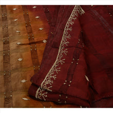 Load image into Gallery viewer, Sanskriti Antique Vintage Saree 100% Pure Silk Hand Embroidery Green Fabric Sari
