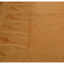 Load image into Gallery viewer, Sanskriti Vintage Indian Saree 100% Pure Silk Hand Beaded Saffron Fabric Sari
