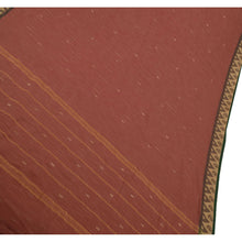 Load image into Gallery viewer, Sanskriti Vintage Indian Saree Cotton Woven Pink Craft Fabric Sari Paisley
