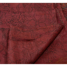 Load image into Gallery viewer, Sanskriti Vintage Indian Saree 100% Pure Silk Hand Beaded Pink Craft Fabric Sari
