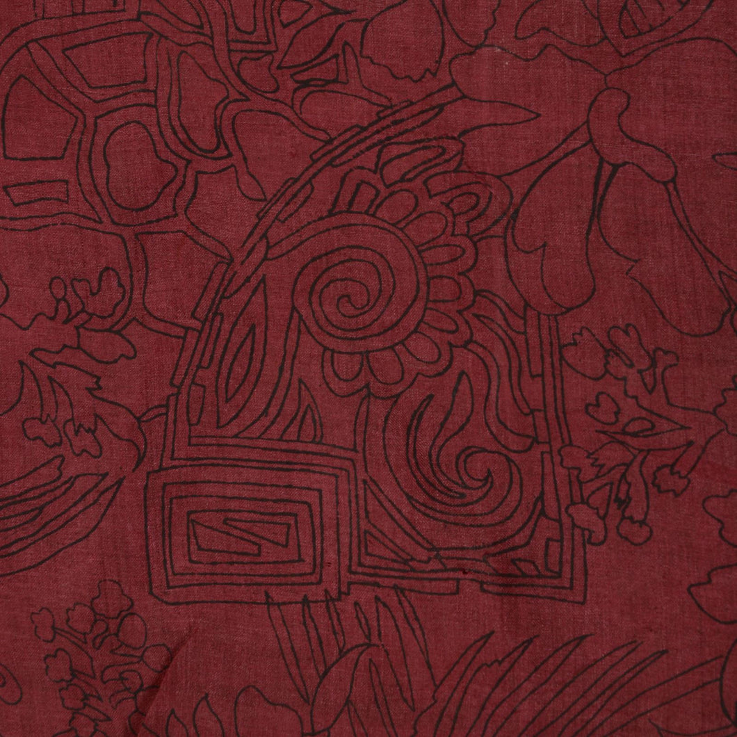 Sanskriti Vintage Indian Saree 100% Pure Silk Hand Beaded Pink Craft Fabric Sari