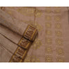 Sanskriti Vintage Indian Saree Silk Blend Woven Craft Sustainable Fabric Premium Sari