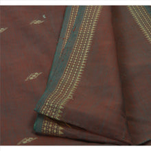 Load image into Gallery viewer, Sanskriti Vintage Indian Saree Cotton Blend Pink Woven Craft Fabric Sari Floral
