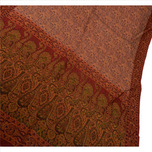 Load image into Gallery viewer, Sanskriti Vintage Indian Saree 100% Pure Organza Silk Woven Purple Fabric Cultural Sari
