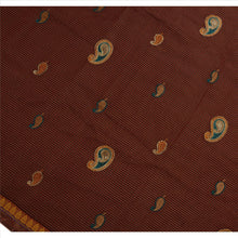 Load image into Gallery viewer, Sanskriti Vintage Indian Saree Art Silk Embroidered Woven Maroon Fabric Sari
