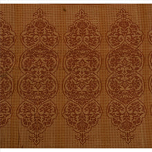 Load image into Gallery viewer, Sanskriti Vintage Indian Saree Cotton Blend Brown Woven Craft Fabric Sari
