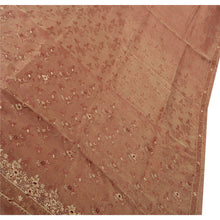 Load image into Gallery viewer, Sanskriti Antique Vintage Indian Saree Tissue Hand Embroidery Woven Fabric Sari
