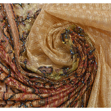 Load image into Gallery viewer, Sanskriti Vintage Indian Saree Net Mesh Hand Beaded Fabric Ethnic Premium Sari
