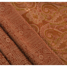 Load image into Gallery viewer, Sanskriti Vintage Indian Saree 100% Pure Silk Woven Fabric Cultural Premium Sari
