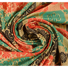 Load image into Gallery viewer, Sanskriti Antique Vintage Indian Saree Art Silk Woven Cream Fabric Premium Sari
