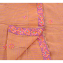 Load image into Gallery viewer, Sanskriti Vintage Indian Saree 100% Pure Cotton Embroidered Fabric Premium Sari
