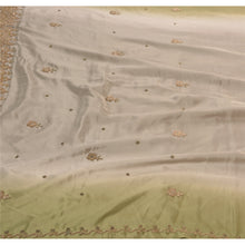 Load image into Gallery viewer, Sanskriti Antique Vintage Saree Art Silk Hand Embroidery Fabric Premium Sari
