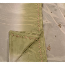 Load image into Gallery viewer, Sanskriti Antique Vintage Saree Art Silk Hand Embroidery Fabric Premium Sari
