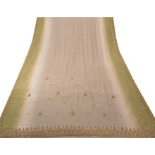 Load image into Gallery viewer, Sanskriti Antique Vintage Saree Art Silk Hand Embroidery Fabric Premium Sari

