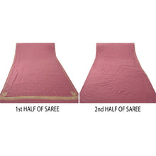Load image into Gallery viewer, Sanskriti Vintage Indian Saree Art Silk Hand Beaded Craft Fabric Premium Sari
