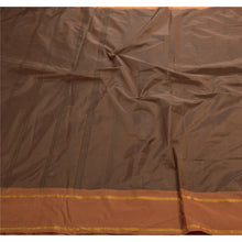 Load image into Gallery viewer, Sanskriti Vintage Indian Saree Art Silk Brown Woven Craft Fabric Sari
