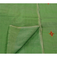 Load image into Gallery viewer, Sanskriti Antique Vintage Indian Saree Blend Cotton Hand Embroidery Fabric Sari
