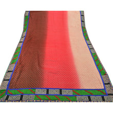 Load image into Gallery viewer, Sanskriti Vintage Indian Saree Art Silk Embroidered Woven Fabric Premium Sari
