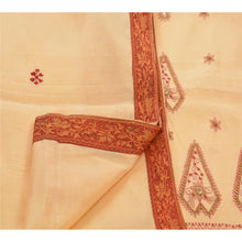 Load image into Gallery viewer, Sanskriti Vintage Indian Saree Art Silk Hand Embroidered Fabric Premium Sari
