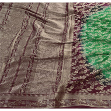 Load image into Gallery viewer, Sanskriti Vintage Premium Indian Saree Georgette Woven Fabric Sari Brocade Zari
