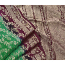Load image into Gallery viewer, Sanskriti Vintage Premium Indian Saree Georgette Woven Fabric Sari Brocade Zari
