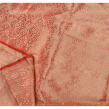 Load image into Gallery viewer, Sanskriti Vintage Indian Saree Art Silk Woven Cultural Fabric Premium Sari Red

