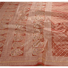 Load image into Gallery viewer, Vintage Saree Art Silk Hand Beaded Woven Fabric Premium Ethnic Sari with Blouse
