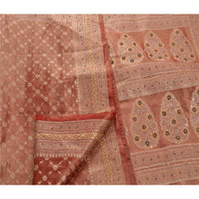Load image into Gallery viewer, Vintage Saree Art Silk Hand Beaded Woven Fabric Premium Ethnic Sari with Blouse
