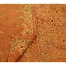 Load image into Gallery viewer, Antique Vintage Indian Saree Tissue Hand Embroidery Painted Fabric Premium Sari
