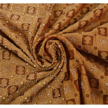 Load image into Gallery viewer, Antique Vintage Saree  Pure Organza Silk Hand Embroidery Fabric Premium Sari
